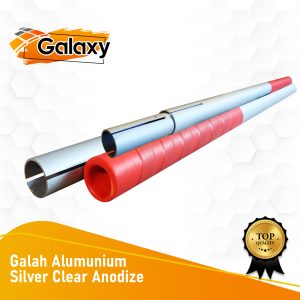 Galah Alumunium Silver Clear Anodize